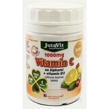 JutaVit Vitamín C 1000 mg so šípkami + vitamín D3 tbl 1x100 ks obrázok