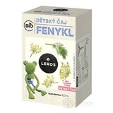 LEROS BIO DETSKÝ ČAJ FENIKEL nálevové vrecká (od 1+ týždňa) (inov. 2021) 20x1,5 g (30 g) obrázok