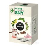 LEROS DETSKÝ ČAJ POKOJNÉ SNY nálevové vrecká (od 6+ mesiacov) (inov. 2021) 20x1,5 g (30 g) obrázok
