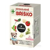 LEROS DETSKÝ ČAJ SPOKOJNÉ BRUŠKO nálevové vrecká (od 6+ mesiacov) (inov. 2021) 20x2 g (40 g) obrázok