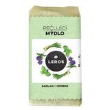 LEROS OŠETRUJÚCE MYDLO BAZALKA & VERBENA tuhé mydlo 1x90 g obrázok