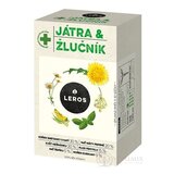 LEROS PEČEŇ A ŽLČNÍK nálevové vrecká (inov. 2021) 20x1,5 g (30 g) obrázok