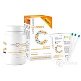 LIPO C ASKOR FORTE cps 60 ks - vitamín C s lipozomálnym vstrebávaním + testovacie prúžky, 1x1 set obrázok