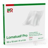 Lomatuell Pro Krytie na rany s kontaktnou sieťkou hydrokoloidné, 10x10 cm, 1x10 ks obrázok