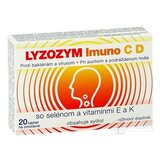 LYZOZYM IMUNO C D SO SELÉNOM A VITAMÍNMI E a K tbl na cmúľanie 1x20 ks obrázok