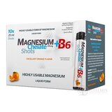 MAGNESIUM Chelate + B6 orange SALUTEM ampulky na pitie s pomarančovou príchuťou 10x25 ml (250 ml) obrázok