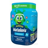 Marťankovia GUMMIES + Echinacea želatínové tablety, príchuť jahoda a čerešňa 50+20 zadarmo (70 ks) obrázok
