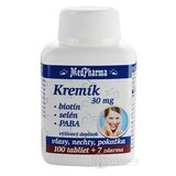 MedPharma KREMÍK 30mg+Biotín+Selén+PABA tbl (inov.2020) 1x107 ks obrázok