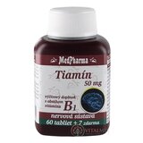 MedPharma TIAMÍN 50 mg (vitamín B1) tbl 60+7 zadarmo (67 ks) obrázok
