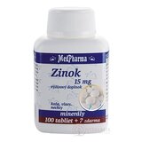 MedPharma ZINOK 15 mg tbl 100+7 zadarmo (107 ks) obrázok