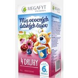 MEGAFYT MIX ovocných detských čajov 4 DRUHY (od ukonč. 6. mesiaca) 20x2 g (40 g) obrázok