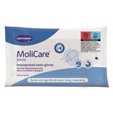MoliCare SKIN Napustené umývacie rukavice (modrá rada) 1x8 ks obrázok