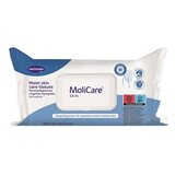 MoliCare SKIN Vlhké ošetrovacie utierky (modrá rada) 1x50 ks obrázok