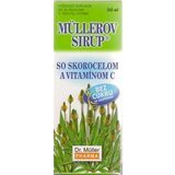 MÜLLEROV SIRUP SO SKOROCELOM A VIT. C bez cukru 1x245 ml obrázok