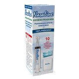 Nasaline Systém na výplach nosa striekačka + odmerka + 10 vreciek soli + cestovné puzdro 1x1 set obrázok