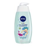 NIVEA Kids 2in1 Detský sprchový gél Boy s jablkovou vôňou 1x500 ml obrázok