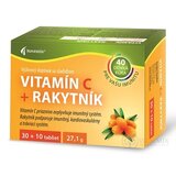 Noventis Vitamín C + Rakytník tbl 1x40 ks obrázok