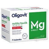 Oligovit Mg DIRECT prášok s čerešňovou príchuťou (horčík + vitamín B1+B6+K2+D3) vrecúška 1x50 ks obrázok