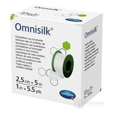 Omnisilk fixačná náplasť z umelého hodvábu na cievke (2,5 cm x 5 m) 1x1 ks obrázok