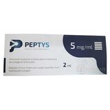 PEPTYS 5 roztok peptidov PEP-52 z kolagénu 5 mg/ml injekcia predplnená, nízkomolekulárne peptidy (LWP) 1x2 ml obrázok