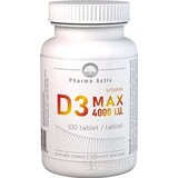 Pharma Activ Vitamin D3 MAX 4000 I.U. tbl 1x100 ks obrázok