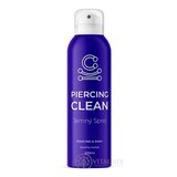 PIERCING CLEAN Jemný Sprej na čistenie piercingu a rán, sterilný roztok 1x200 ml obrázok