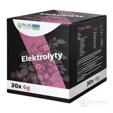 PLUS LEKÁREŇ Elektrolyty vrecúška (po 6 g) prášok s príchuťou malina 1x30 ks obrázok