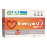 PLUS LEKÁREŇ Koenzým Q10 60 mg + vitamín E cps 1x30 ks obrázok