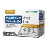 PLUS LEKÁREŇ Lipozomálne magnézium + vitamín B6 tbl 1x60 ks obrázok