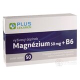 PLUS LEKÁREŇ Magnézium 50 mg + B6 tbl 1x50 ks obrázok