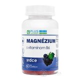 PLUS LEKÁREŇ MAGNÉZIUM s vitamínom B6 želé s príchuťou hrozna 1x60 ks obrázok