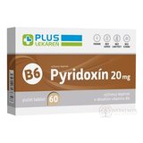 PLUS LEKÁREŇ Pyridoxín 20 mg tbl s vitamínom B6 1x60 ks obrázok