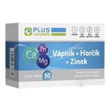 PLUS LEKÁREŇ Vápnik + Horčík + Zinok tbl 1x50 ks obrázok