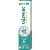 PLUS LEKÁREŇ VÁPNIK + vitamíny C a D3 šumivé tbl, s príchuťou citróna 1x20 ks obrázok