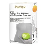 Pro-Ven Acidophilus & Bifidus cps with Digestive Enzymes 1x30 ks obrázok