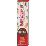 Revital Botanicals MAGNÉZIUM + B6 tbl eff s bylinnými extraktmi, s príchuťou manga, marakuje a medovky 1x20 ks obrázok