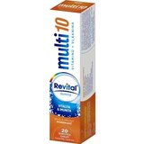 Revital multi 10 vitamínov + vláknina šumivý tbl eff s príchuťou pomaranč 1x20 ks obrázok