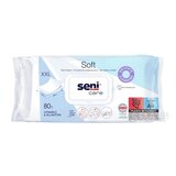 Seni Care Soft Vlhčené obrúsky XXL (20x30 cm) 1x80 ks obrázok