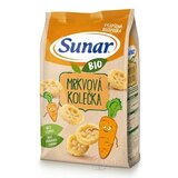 Sunar BIO Chrumky Mrkvové kolieska (od ukonč. 12. mesiaca) 1x45 g obrázok