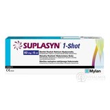 SUPLASYN 1-Shot viskoelastický materiál sterilný roztok hyaluronátu sodného 60 mg/6 ml 1x6 ml obrázok