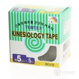 TEMTEX KINESOLOGY TAPE tejpovacia páska, 5 cm x 5 m, béžová 1x1 ks obrázok