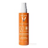 VICHY CAPITAL SOLEIL Fluidný sprej SPF50+ vodeodolný sprej s ochranným faktorom 1x200 ml obrázok