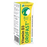 Vitamín D3 OROFAST sublingválny sprej 250 dávok, príchuť citrus a mäta, 1x50 ml obrázok