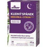 VITAR KLIDNÝ SPÁNEK prášok vo vrecúškach, príchuť medovka a citrón 1x20 ks obrázok