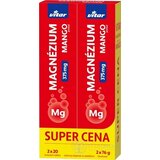 VITAR MAGNÉZIUM 375 mg DUOPACK tbl eff s príchuťou manga 2x20 (40 ks) obrázok