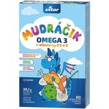 VITAR MUDRÁČIK OMEGA 3 + vitamíny D3 a E žuvacie cps s príchuťou tutti-frutti 1x60 ks obrázok