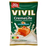 VIVIL BONBONS CremeLife CARAMEL HAZELITOS drops so smotanovou karamelovo orieškovou príchuťou, bez cukru 1x90 g obrázok