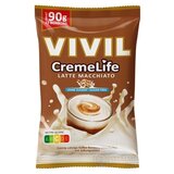 VIVIL BONBONS CremeLife LATTE MACCHIATO drops so smotanovo kávovou príchuťou, bez cukru 1x90 g obrázok