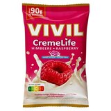 VIVIL BONBONS CremeLife RASPBERRY drops so smotanovo malinovou príchuťou, bez cukru 1x90 g obrázok