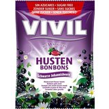 VIVIL BONBONS HUSTEN drops s príchuťou čiernych ríbezlí s 11 bylinami, bez cukru 1x60 g obrázok